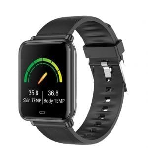 1.3 inch Q9T smart watch waterproof smart bracelet body temperature wristband with Daily reminder