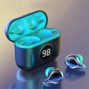 Android wireless earphones with three way calling smart earphone headsets – Wholesale Item