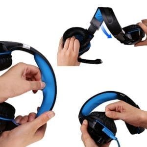 G2000 Game wireless headphone with Light Mic Deep Bass ps4 headset PC earphone – Wholesale Item