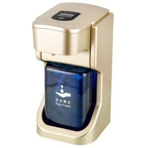 Automatic electric pump wall foot push touchless wall mount soap dispenser-Dropshipping Available