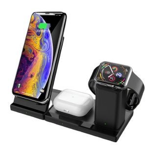 Fast Portable 3000 mA CE Power Bank Mount Dual 3 IN 1 Wireless Charger-Dropshipping Available