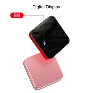 Colorful mini portable 10000mAh boarding dual output power bank-Dropshipping Available