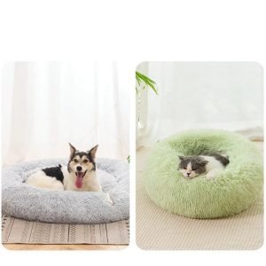 Luxury Soft Warm Furry Soothing Fluffy Washable Marshmallow Pet Bed-Dropshipping Available
