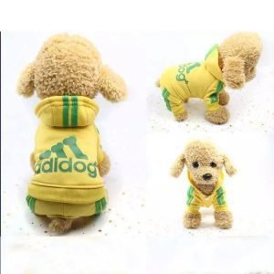 Adidog Hoodies Sweater Jumpsuit Warm Cotton Jacket Coat for Small Pets-Dropshipping Available