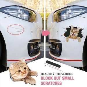 2PCS Removable 3D Cartoon Animal Cats Wall Stickers – Dropshipping Available