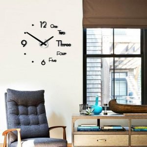 DIY Large Wall Clock Numbers Plus Letters – Dropshipping Available