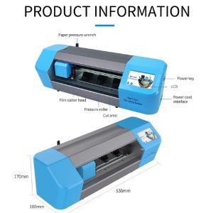 Fully automatic Laptop Mobile phone screen protector cutting film cut machine-Dropshipping Available