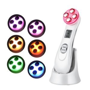 5 Color Lights EMS RF Skin Tightening Machine Face Massager-Dropshipping Available