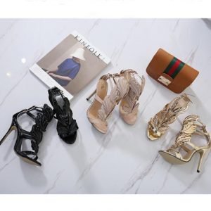 Fashion Butterfly Open Toe Stiletto-Dropshipping Available