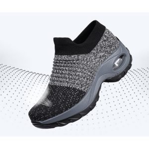 Cross-border new large size women’s shoes cushion casual sports shoes-Dropshipping Available