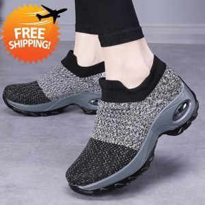Cross-border new large size women’s shoes cushion casual sports shoes-Dropshipping Available