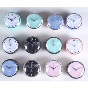 Mini suction cup waterproof bathroom clock-Dropshipping Available