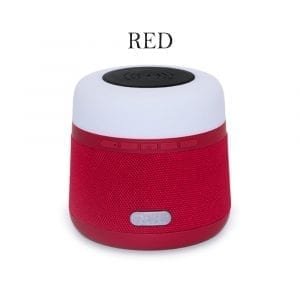 Portable Light LED Wireless Charger Bluetooth Speaker with Microphone Handheld USB_1