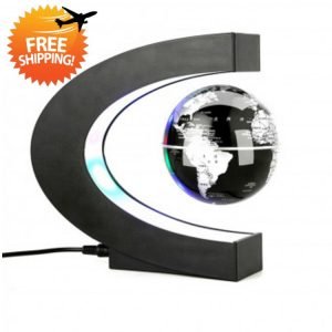 C- Shaped Magnetic Levitation Globe for Desk Table and Home Decoration – Dropshipping Available