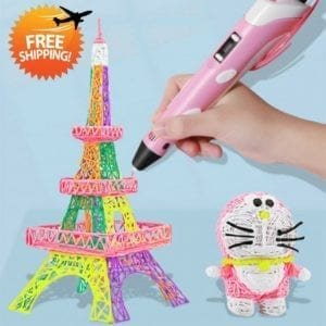 High Temperature 3D Filament Printing Pen DIY Arts and Crafts for Kids – Dropshipping Available