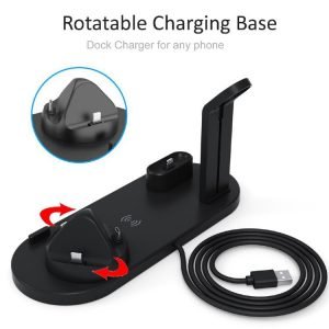 Qi Fast Wireless Charger Pro Charging Station UD15 4 IN 1 Wireless Charger – Dropshipping Available
