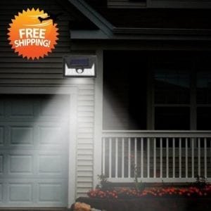 Solar Powered 32LED Body Induction Motion Sensor Outdoor Wall Light – Dropshipping Available