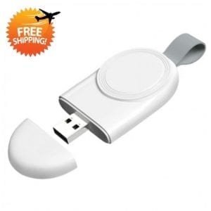 Portable Fast Charging Wireless Charger for iWatch 6 SE 5 4 USB Charging Dock-Dropshipping Available