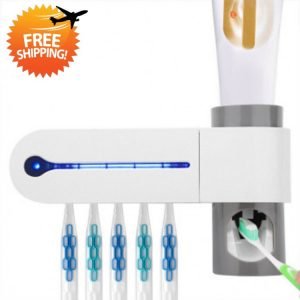 Antibacterial disinfection UV toothbrush holder – Dropshipping Available