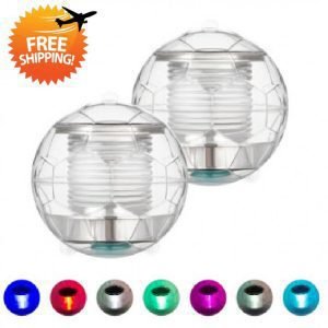Solar Powered Color Changing LED Floating Pool Lights – Dropshipping Available