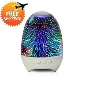 3D Star Sky Crystal Touch Control Bluetooth Speaker with LED Night Light – Dropshipping Available